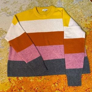 MADEWELL Colorblock Sweater